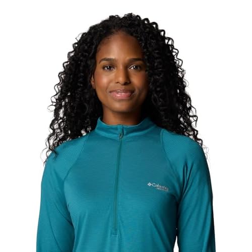 Columbia Womens Endless Trail Half Zip Mesh Long Sleeve