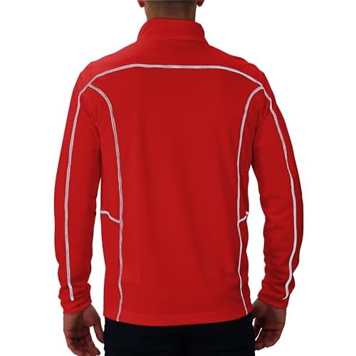 Columbia Men's OMNI WICK Shotgun 1/4 Zip Pullover Breathable Long Sleeve