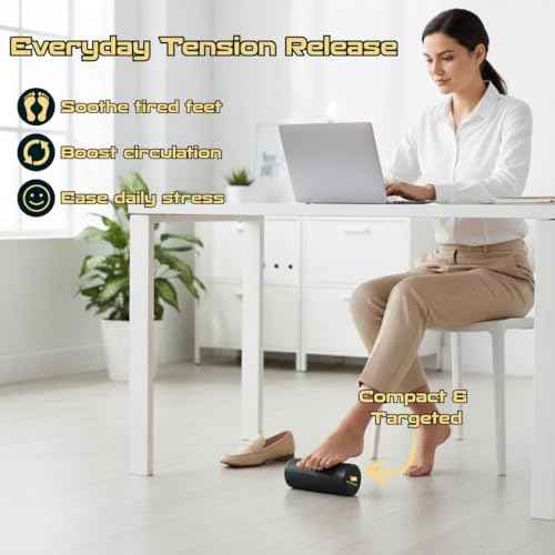 Fitizen Foam Roller ? Muscle Massage Rehab Stiff Back Pain Physical Therapy Deep Tissue Firm Exercise Equipment Home Gym Stress Yoga Pilates for The Fit Citizen by FitNation