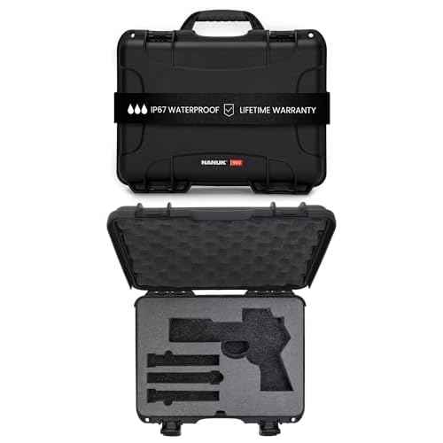 NANUK 910 Hard Case for Single Sporting Gear, IP67 Waterproof Hard Storage, Made in North America Short Multipurpose Case ? (4.3¡¯¡¯ x 11.1¡¯¡¯ x 4.7¡¯¡¯)
