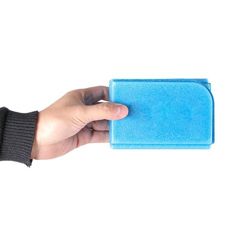 Foldable Waterproof Foam Seat Cushion, Portable Sit Pad for Camping, Picnic, Hiking, Outdoor Festival & Stadium, Blue