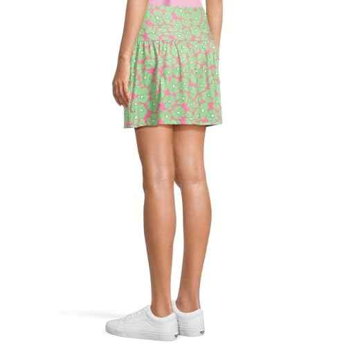 Callaway Women's 17" Floral Skort with Shirring