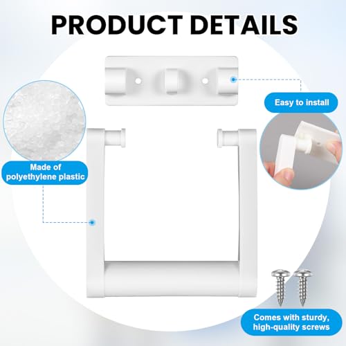 2 Pcs Plastic Cooler Handles for Igloo 25-72 Qt - White Replacement Kit