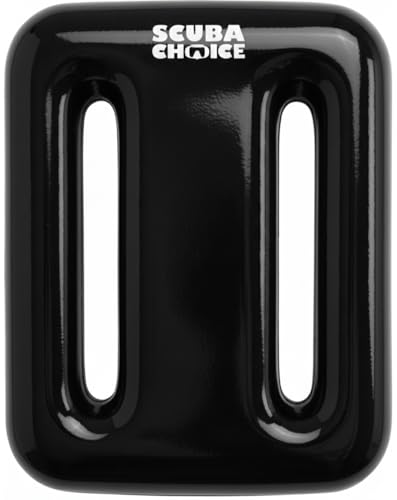 1.2lb Vinyl Coated Diving Weights for Scuba & Freediving - Black