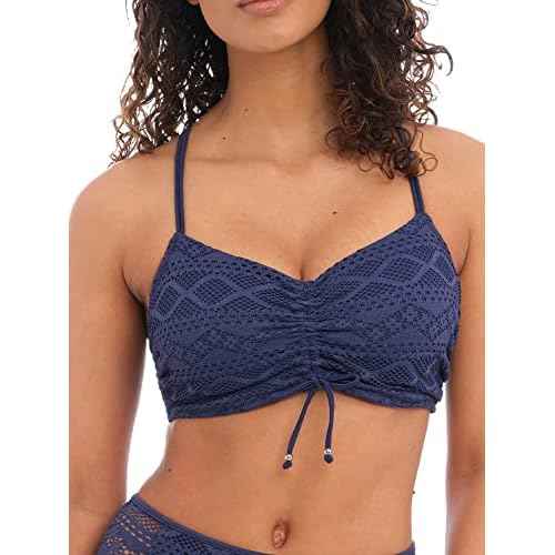 Freya Sundance Concealed Underwire Bralette Bikini Top (4000) Denim