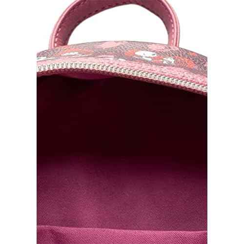 Loungefly The Nightmare Before Christmas Jack and Sally Hearts Mini Backpack