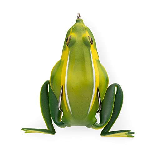 Lunkerhunt Combat Frog Lure - Jungle Topwater Fishing Lure for Bass and Trout