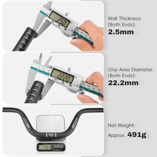 Mountain Bike Handlebar Riser 31.8mm Aluminum Alloy 780mm Length - 120mm Rise