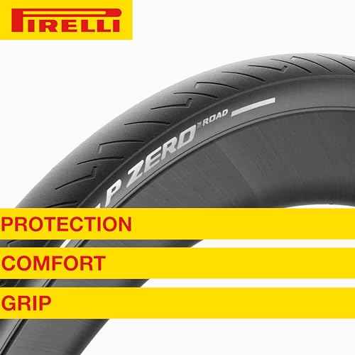 Pirelli P Zero Road 32-622 (700 x 32c) Bicycle Tires (Single) - Tube-Type Clincher Tire EVO Compound, TechBELT Carcass, Lightweight Design