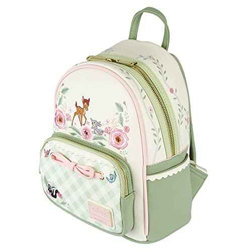 Loungefly Women's Bambi Springtime Gingham Mini Bkpk, Multi, One Size