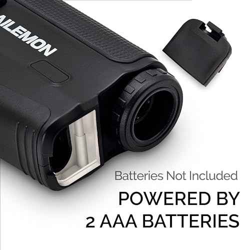 Golf Laser Rangefinder Hunting Range Finder 900Y Fast Focus High-Precision Continuous Scan Flag Pole Locking Vibration Function Slope Mode Range Finder