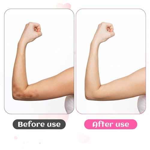 2 Pairs/4 Pcs Elbow Moisturizing Sleeve, Elastic Gel Elbow Pads for Women, Soft Sleeve Elbows Protector for Spa Moisturizing Dry Cracked Skin Care (Pink)