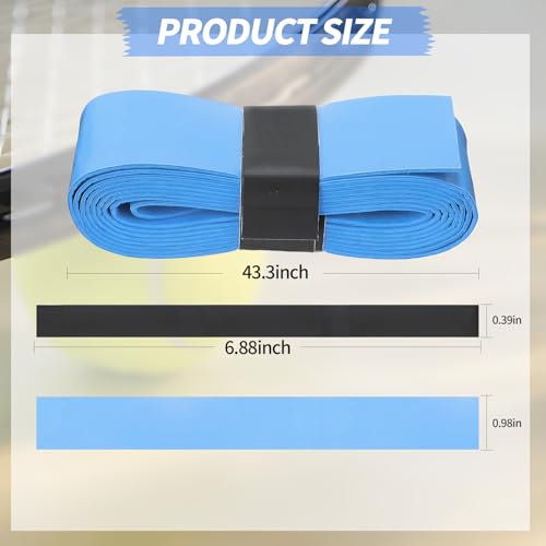 100pcs Tennis Racket Grip Tape Set - Precut Sweat-Absorbing, Anti-Slip Tennis Overgrip in 10 Colors