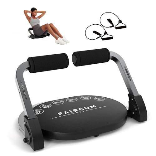 Ab Exercise Machine for Home Gym, Full-Body Sit-Up & Core Workout Equipment