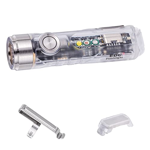 Rechargeable Small Keychain Flashlight with High CRI 420 Lumens