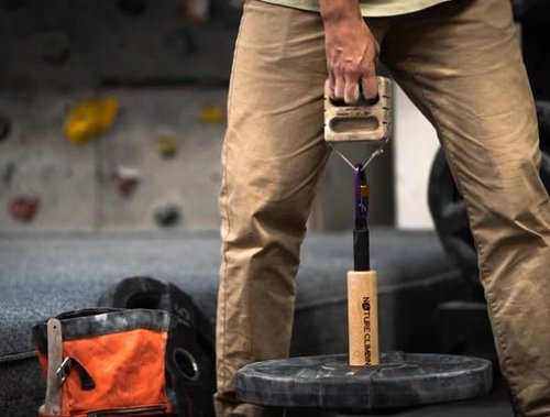Nature Climbing Lifting Pin | Heavy-Duty Weight Loading Pin for Grip Strength Training & Forearm Workout | Ideal for Climbing, Powerlifting & Strongman Training