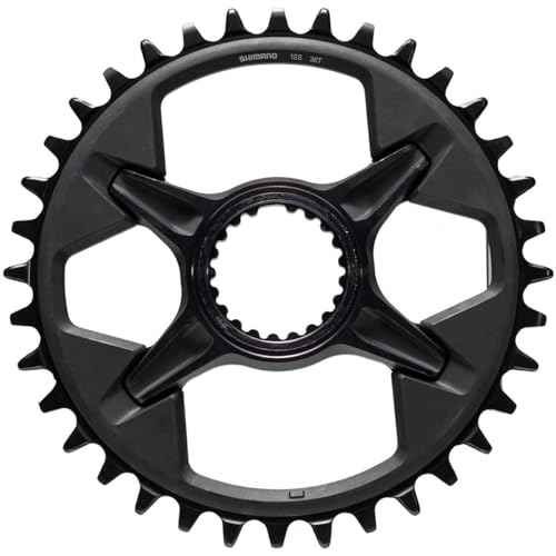 Shimano XT SM-CRM85 36t 1x Chainring for M8100 and M8130 Cranks, Black