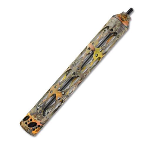 SHARROW Archery Bow Stabilizer 8inch 11inch Bow Riser Shock Absorber Dampener Recurve Bow Noise Reduction Compound Bow Accessories (Jungle camo, 8 inch)