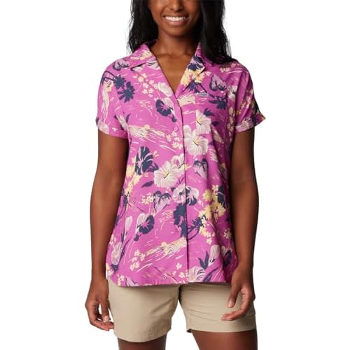 Columbia Womens Sun Drifter¢â Woven Ss