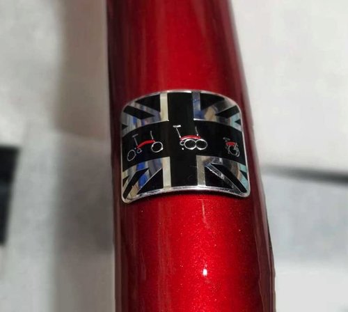 London Craftwork Frame Protector for Brompton UK Flag