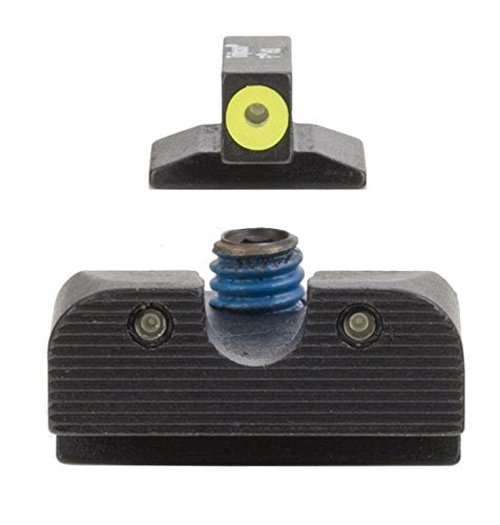 Trijicon RE107-C-600972 Remington HD Night Sight Set, RP9, Yellow Front Outline Lamp