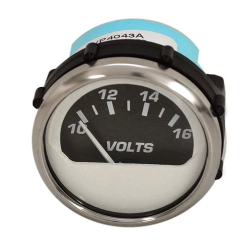 Faria Boat Volt Gauge VP4043A | Marine 2 Inch Black 12 Volt