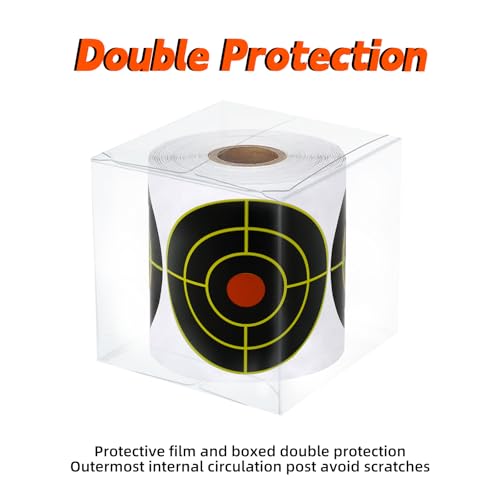 Green Shooting Targets Stickers 3-inch Reactive Splatter Targets 250 Pcs