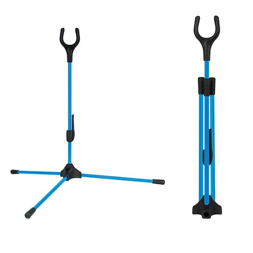 DONGKER Recurve Bow Stand,Vertical Folding Bow Support Stand Fiber Glass Lightweight with Non-Slip Base for Most Recurve Compound Traditional Bows