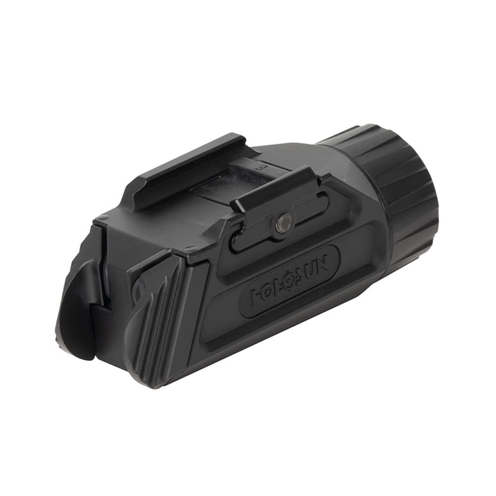 HOLOSUN P.ID-HC - High Candela Pistol Light, 800 Lumen Weapon Light with 42,000 Candela Output, Magnetic USB Charging, Rechargeable, IPX8 Waterproof, Aluminum Housing