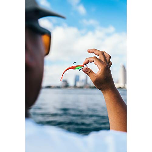 Berkley Gulp! Saltwater Jerk Shad Bait - Chartreuse Pepper Neon, 5 Inch