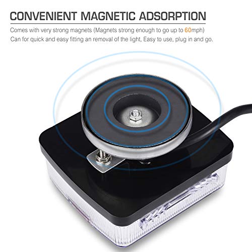 Magnetic LED Trailer Towing Light Kit for RVs, Trailers, Flatbeds