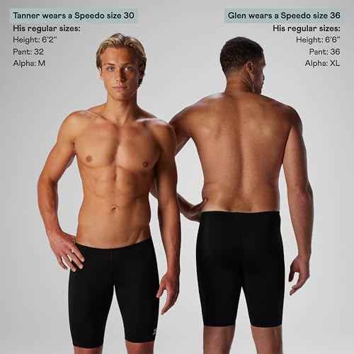 Speedo Men's Swimsuit Jammer Endurance+ Solid USA Adult