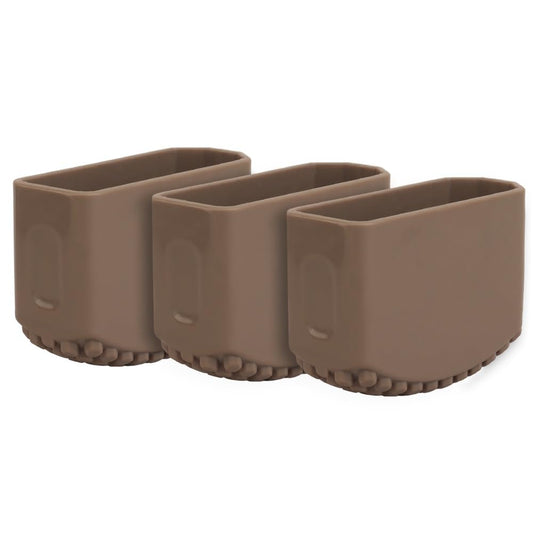 Jungle Leopard AR Mag Rubber Boot AR Magazine Sleeve Pad Protective Cover 3 Pieces(T)