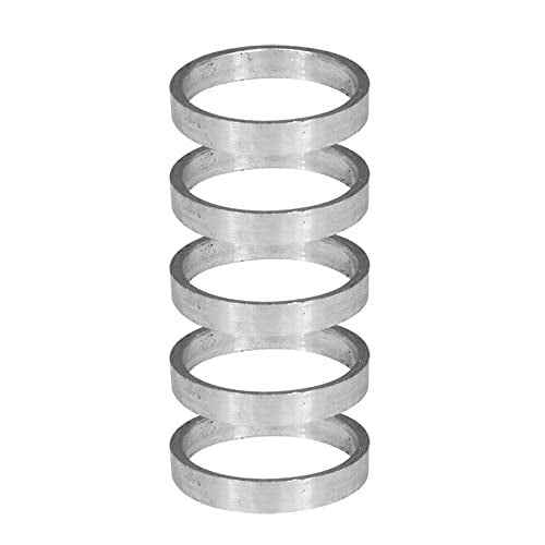 5 pcs for Each Single/Double/Triple Chainring Bolts Screws Disc Crankset Nuts Chainwheel + 10 pcs Washers Fit for Road Bike Mountain Bike MTB (25 pcs)