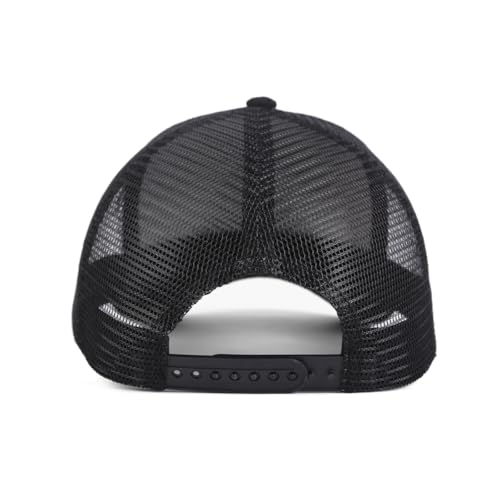 Suede Mesh Back Baseball Cap for Men Women Trendy 6-Panel Baseball Hats Sports Hat Sun Hat for Outdoor
