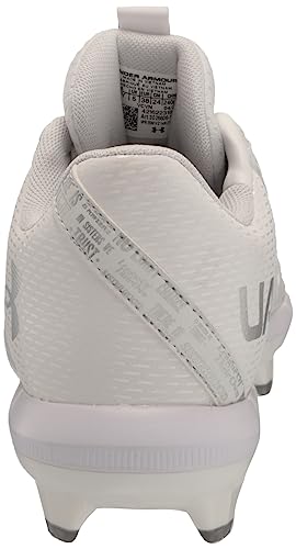 Under Armour Glyde 2.0 TPU Jr Girls’ Cleats – 2 Little Kid / White
