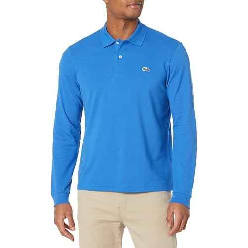 Lacoste Men's Classic Long Sleeve Pique Polo Shirt