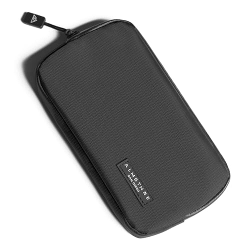 Waterproof Cycling Wallet for Phone, Cards & Passports - Midnight Black