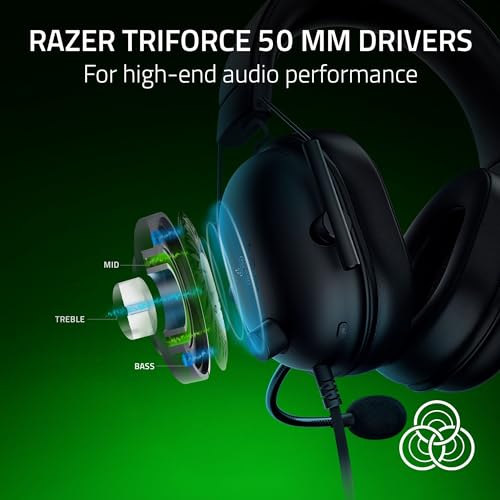 Gaming Headset for Xbox - Black, 3.5mm Jack, BlackShark V2 X