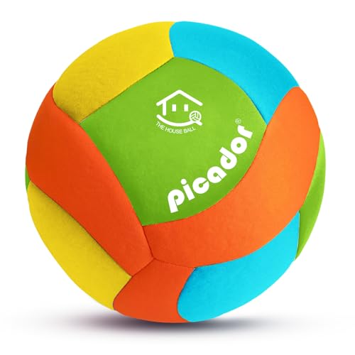 Soft Indoor Volleyball for Kids and Beginners - Safe, Silent, Vibrant Colors
