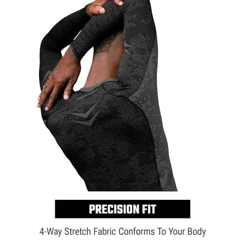 Hayabusa Ranked BJJ Rash Guard for Men Long Sleeve