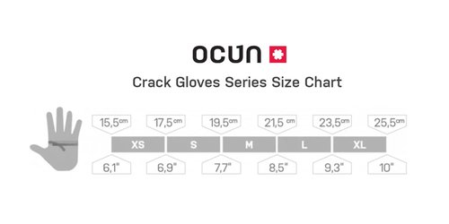 Ocun Crack Gloves for Crack Climbing I Rock Climbing Gloves, Medium