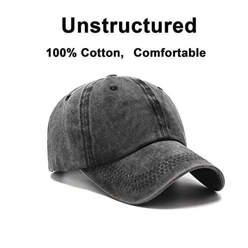 NPJY Baseball Cap Golf Dad Hat Adjustable Original Classic Low Profile Cotton Hat Unconstructed Plain Cap Men Women