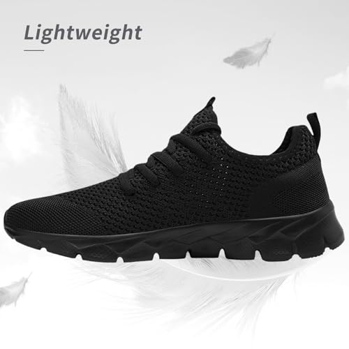 Lightweight Breathable Mesh Running Sneakers for Women - Athletic Walking Shoes