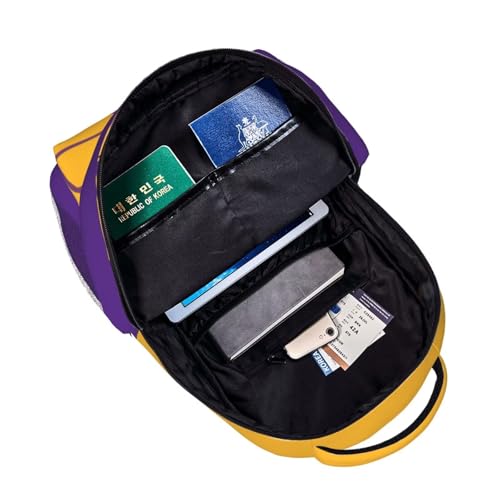 Los Angeles Backpack for Boys Girls, Sports Backpack,Suitable For School Use,Gift For Men Women Fans