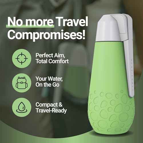 Nextcraft Portable Bidet - 400ml/13.5oz Travel Bidet ,180¡Æ Nozzle, Postpartum Care, Camping, Office Hygiene, BPA-Free