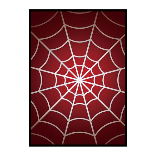 MTG Card Sleeves - Spider Web Design - 100 CT EDH Commander Protective Sleeves