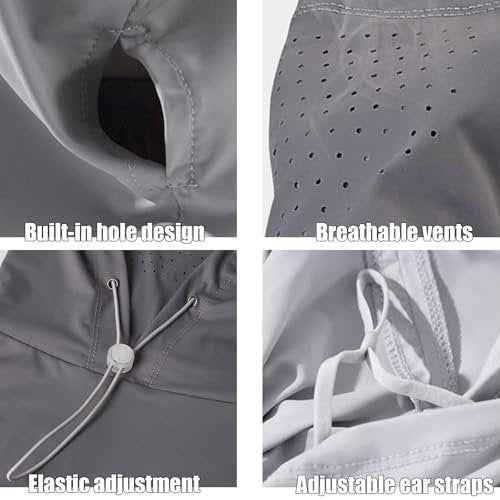 4 Pcs Cooling Summer Balaclava face Mask with Breathable Holes Sun face Shield UV Protection Full Head Mask for Men Women