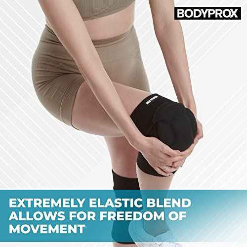 Bodyprox Protective Knee Pads, Thick Sponge Anti-slip, Collision Avoidance Knee Sleeve