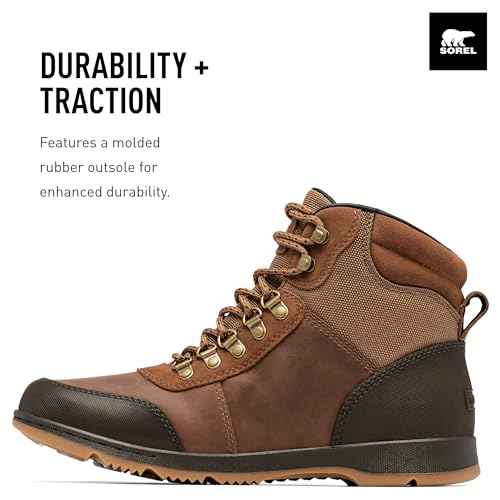 SOREL Men's Ankeny ll Hiker Plus Waterproof Boot